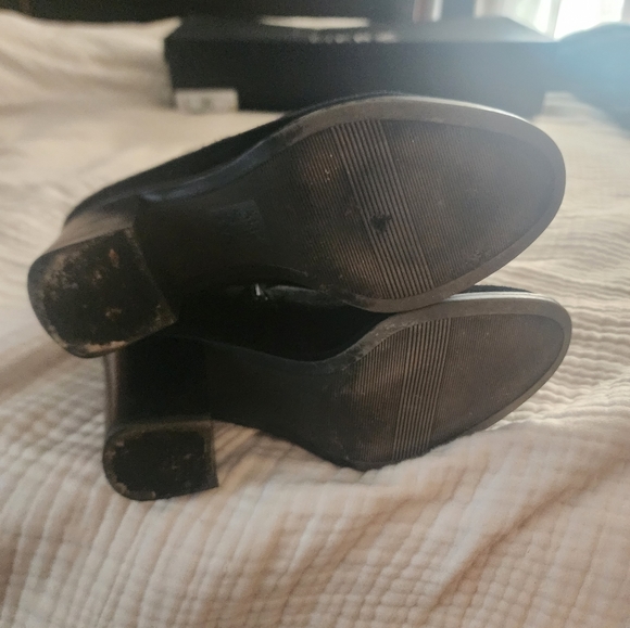 Naturalizer Kyrie Black Suede Boots - Picture 6 of 11